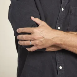 Sale Histoire d'Or Alliance Artemissia Ruban Plat Or Blanc