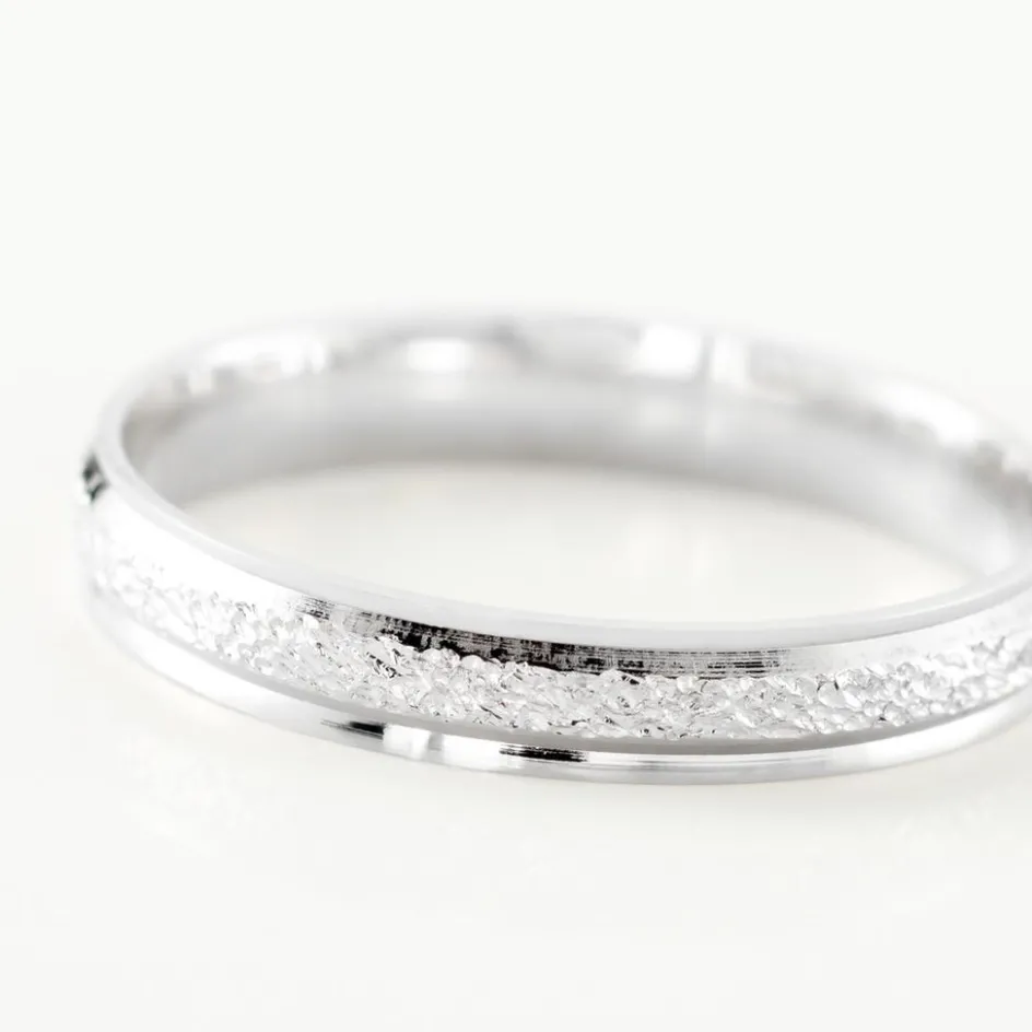 Histoire d'Or Alliance Caroline Sablee Ruban Plat* Bijoux Personnalisés|Bagues