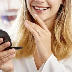 Histoire d'Or Alliance Caroline Sablee Ruban Plat* Bijoux Personnalisés|Bagues