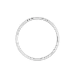 Sale Histoire d'Or Alliance Circios Demi Jonc Classique Or Blanc