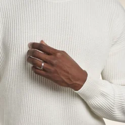 Sale Histoire d'Or Alliance Circios Demi Jonc Classique Or Blanc