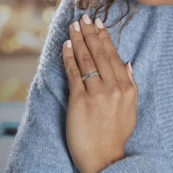 Histoire d'Or Alliance Clotilde Ruban Plat* Bijoux Personnalisés|Bagues