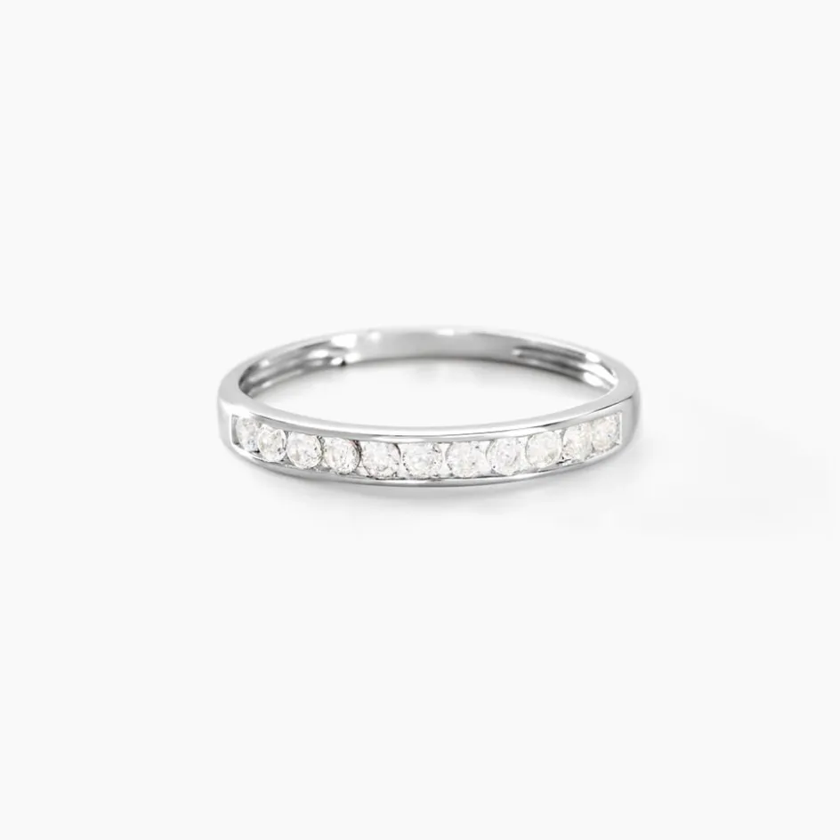 Hot Histoire d'Or Alliance Davila De Zirconium or blanc oxyde