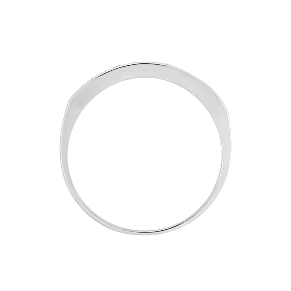 Hot Histoire d'Or Alliance Davila De Zirconium or blanc oxyde