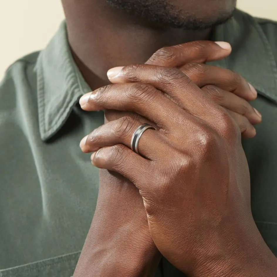 Sale Histoire d'Or Alliance Dorianne Ruban Plat Argent Blanc