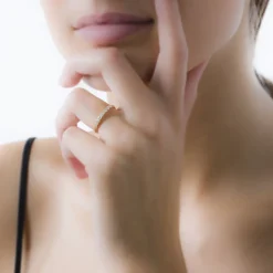 New Histoire d'Or Alliance Eloise or jaune diamant