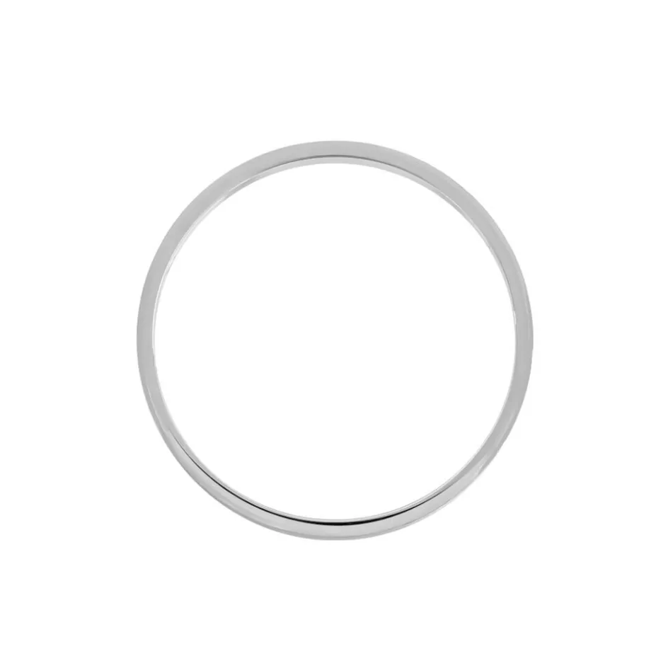 Sale Histoire d'Or Alliance Georgius Ruban Plat Palladium Blanc