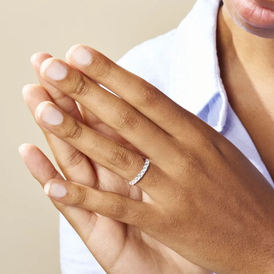 Sale Histoire d'Or Alliance Hera Or Blanc Diamant