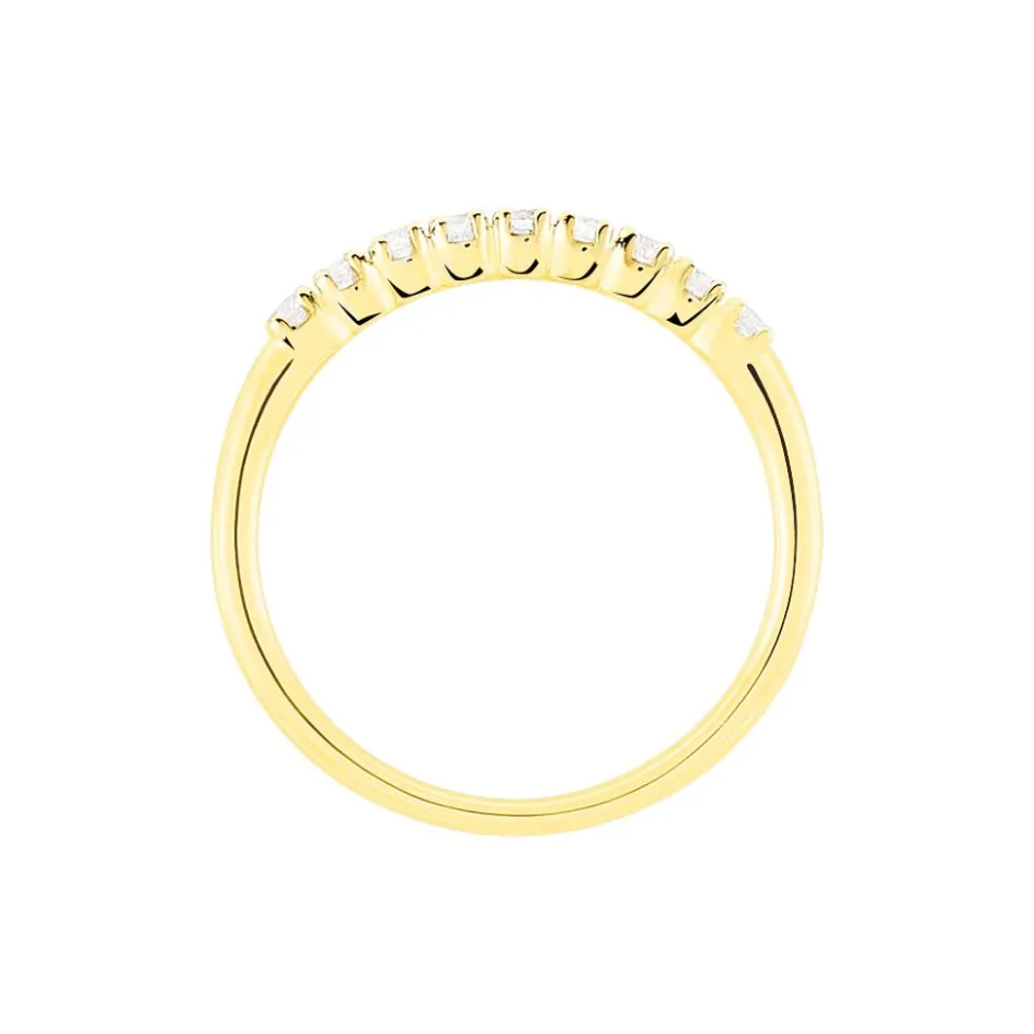 Online Histoire d'Or Alliance Hera or jaune diamant