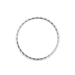 Online Histoire d'Or Alliance June 2 Rangs Diamantee Ruban Plat or blanc