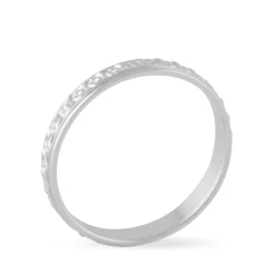 Online Histoire d'Or Alliance Laura Ruban Plat or blanc