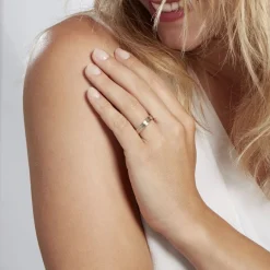 Sale Histoire d'Or Alliance Marcio Ruban Plat Or Bicolore