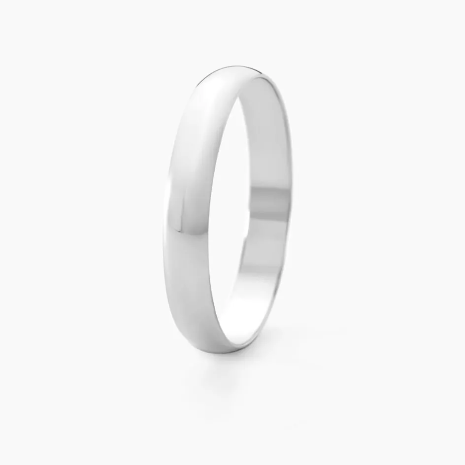 Online Histoire d'Or Alliance Meredithe or blanc