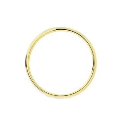 Outlet Histoire d'Or Alliance Miroir Ruban Plat Or Bicolore