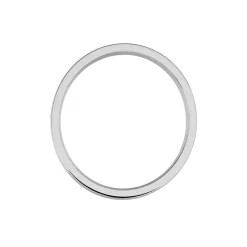 Sale Histoire d'Or Alliance Navid Ruban Plat Palladium Blanc