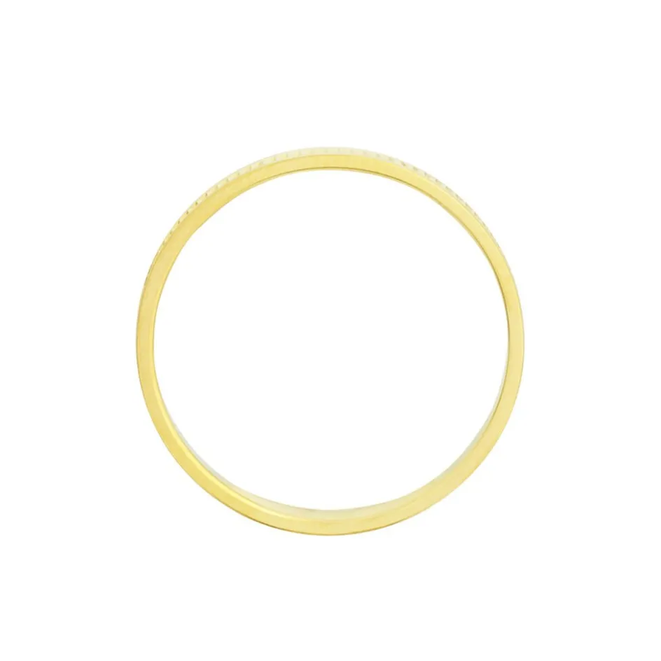 Histoire d'Or Alliance Perlee Ruban Plat* Bijoux Personnalisés|Bagues