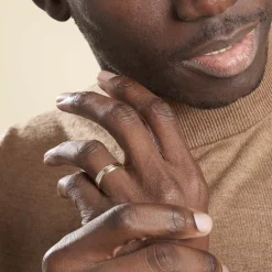 Best Histoire d'Or Alliance Prescilia Ruban Plat Or Bicolore