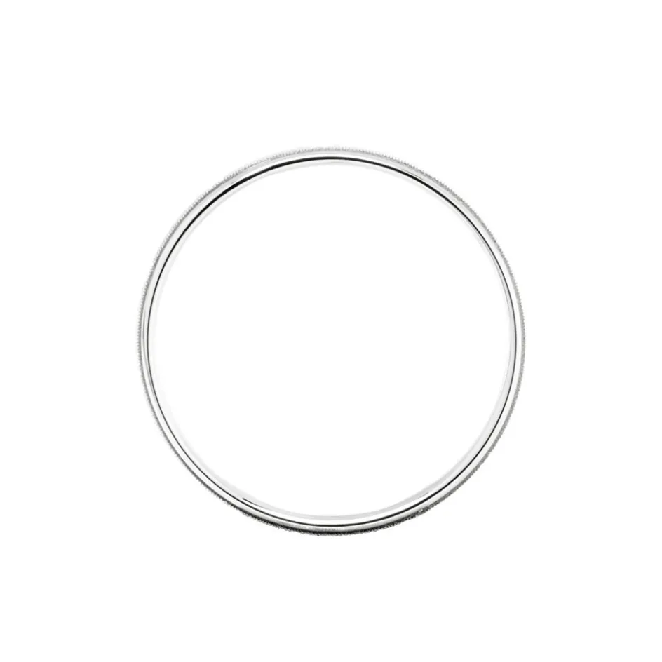 Outlet Histoire d'Or Alliance Pricilia Ruban Plat Or Blanc