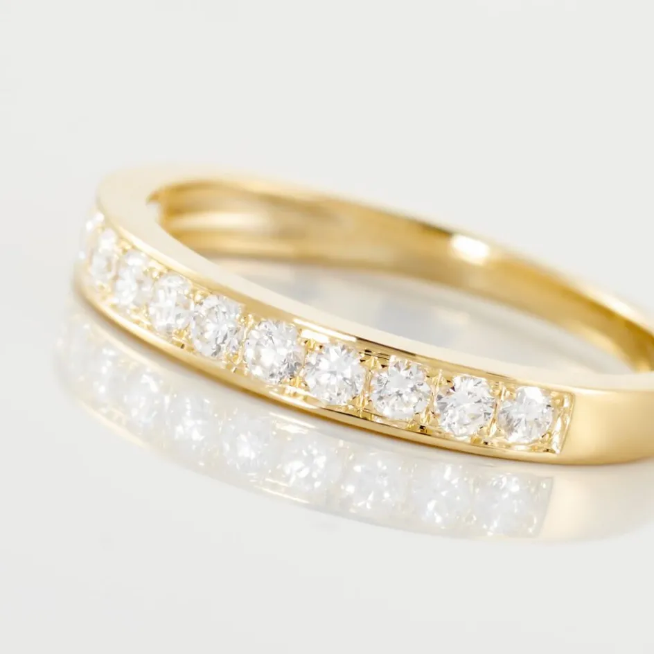 Discount Histoire d'Or Alliance Rhea or jaune diamant