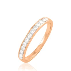 Outlet Histoire d'Or Alliance Rhea Or Rose Diamant