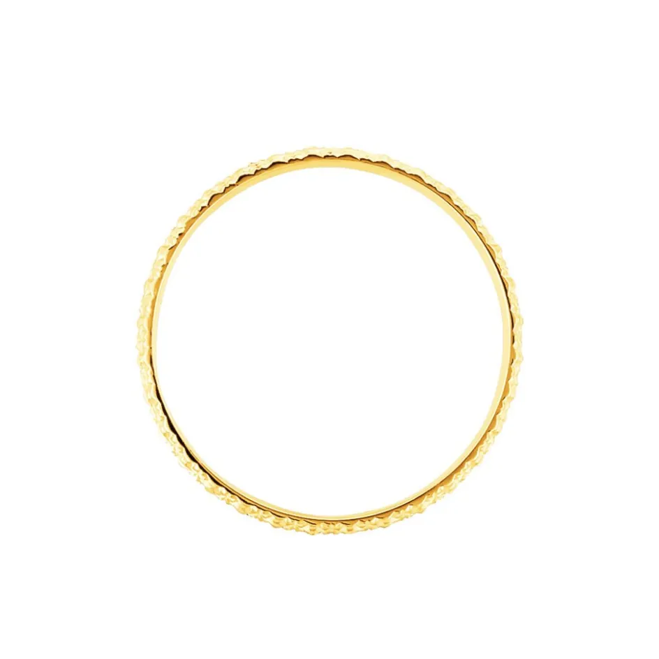 Sale Histoire d'Or Alliance Roxie Ruban Plat or jaune