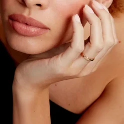 Histoire d'Or Alliance Sirona Demi Jonc Confort Or Jaune* Bijoux Personnalisés|Bagues