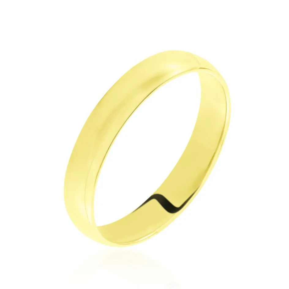 Outlet Histoire d'Or Alliance Sonia Demi Jonc Confort or jaune