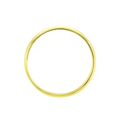 Outlet Histoire d'Or Alliance Sonia Demi Jonc Confort or jaune