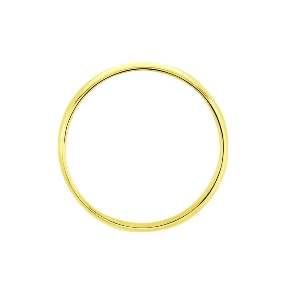 Outlet Histoire d'Or Alliance Sonia Demi Jonc Confort or jaune