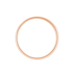 Hot Histoire d'Or Alliance Sonia Demi Jonc Confort or rose