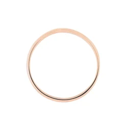 Clearance Histoire d'Or Alliance Vague Ruban Plat Or Bicolore