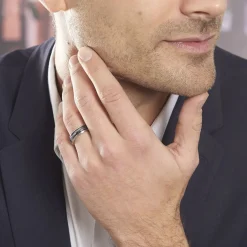 Online JOURDAN Bague Acier Blanc