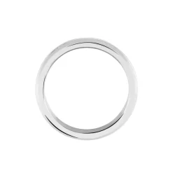 Clearance Histoire d'Or Bague Acier Blanc John