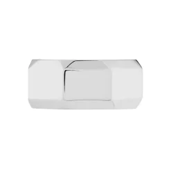 Clearance Histoire d'Or Bague Acier Gris Vasso