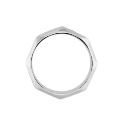 Clearance Histoire d'Or Bague Acier Gris Vasso