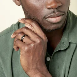 Sale JOURDAN Bague Acier Rose