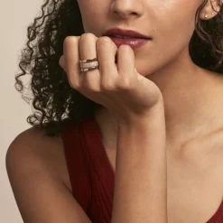 Outlet Histoire d'Or Bague Adelicia Plaqué Or Jaune Oxyde De Zirconium