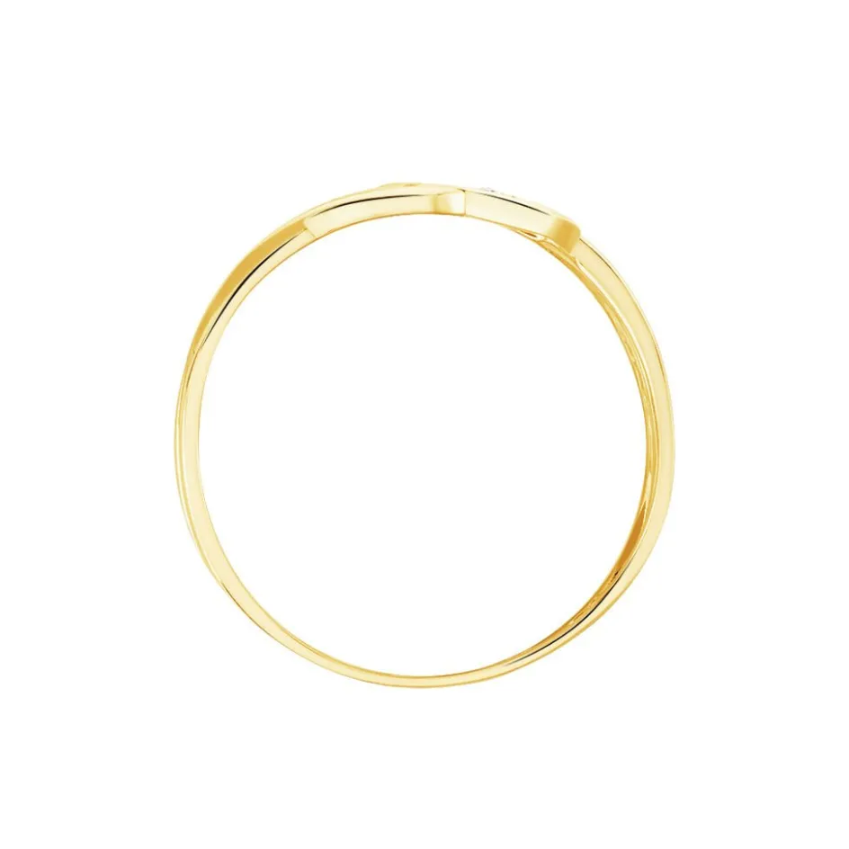 New Histoire d'Or Bague Ainhoa or jaune diamant