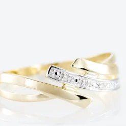 New Histoire d'Or Bague Ainhoa or jaune diamant