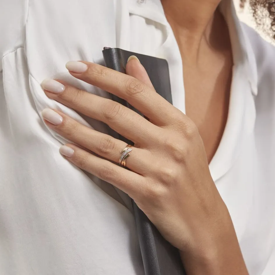 New Histoire d'Or Bague Ainhoa or jaune diamant