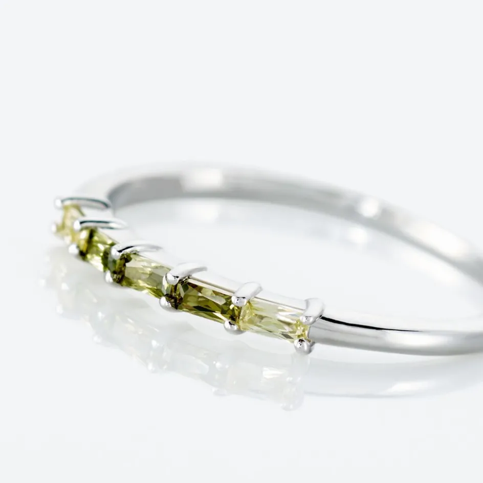 Outlet Histoire d'Or Bague Alexander Argent Blanc Oxyde De Zirconium