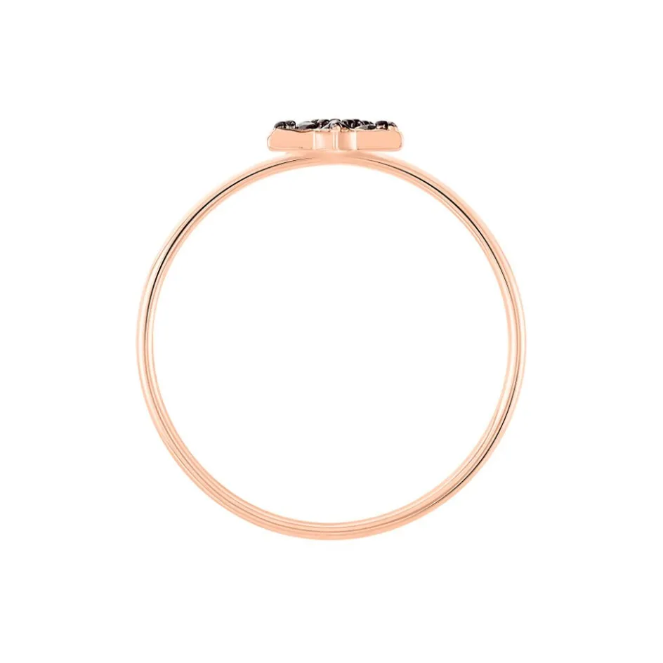 Clearance Histoire d'Or Bague Aliciana Argent Rose Oxyde De Zirconium