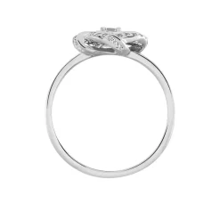 Best Histoire d'Or Bague Anasthase Argent Blanc Oxyde De Zirconium