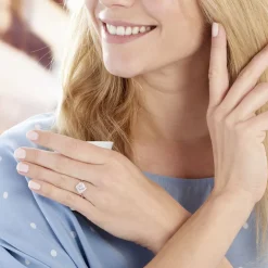 Best Histoire d'Or Bague Anasthase Argent Blanc Oxyde De Zirconium