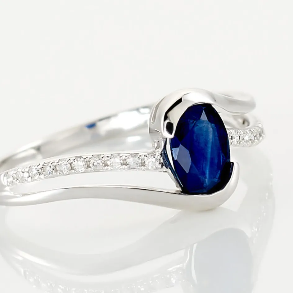 Histoire d'Or Bague Anja Et Diamant* Bagues|Bagues Avec Pierre