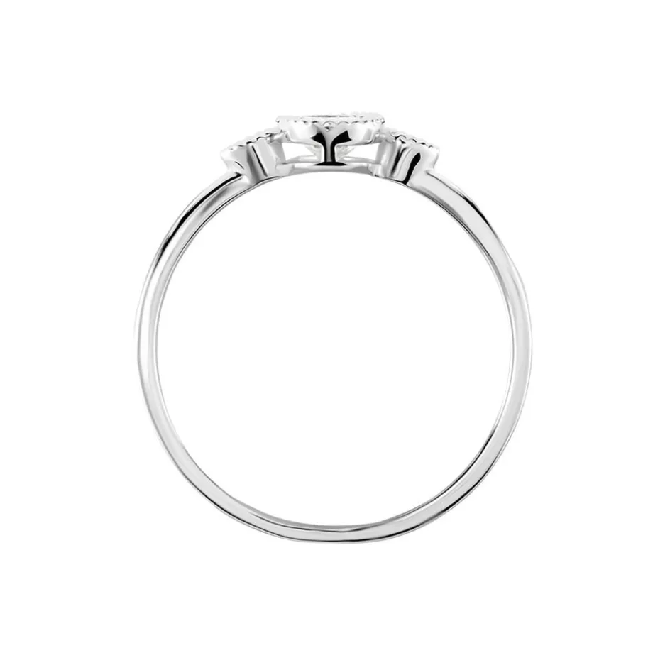 Best Histoire d'Or Bague Argent Blanc Afonso Oxyde De Zirconium