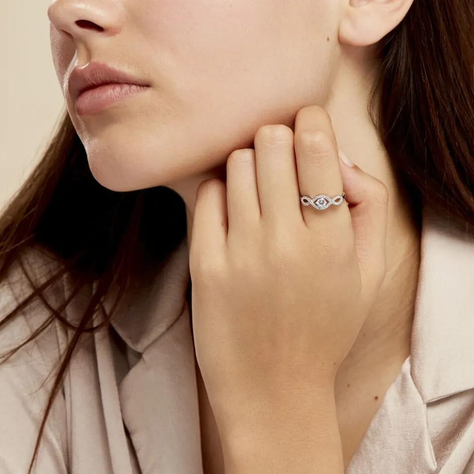 Online Histoire d'Or Bague Argent Katerina Oxydes De Zirconium