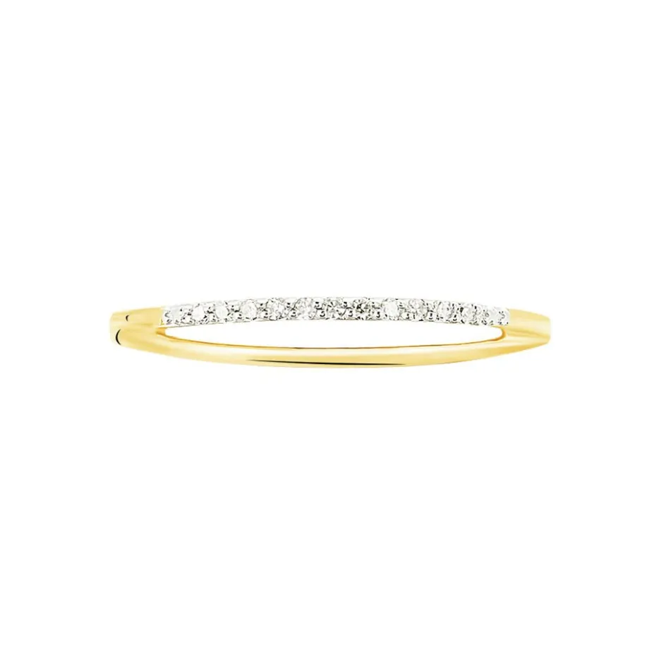 Outlet Histoire d'Or Bague Arslane Or Jaune Diamant
