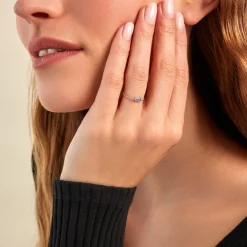 Histoire d'Or Bague Aselya Argent Blanc Oxyde De Zirconium* Bagues|Bagues Fantaisie