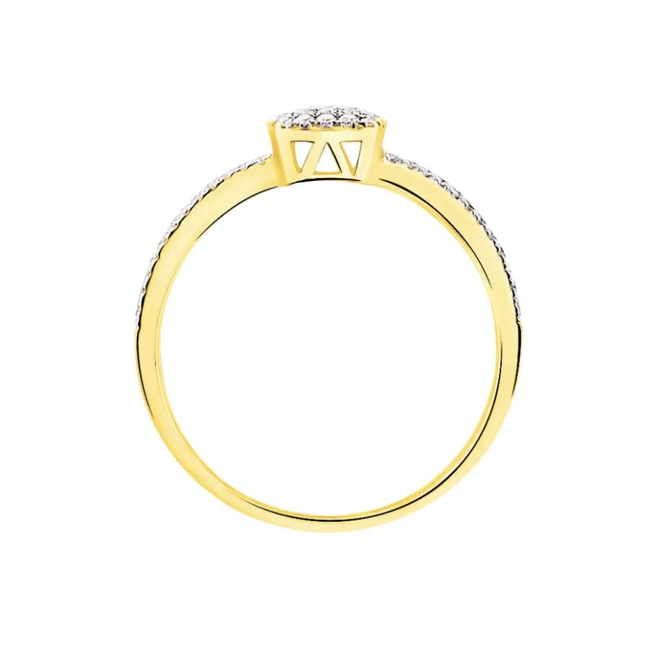 Best Histoire d'Or Bague Aude Or Jaune Diamant